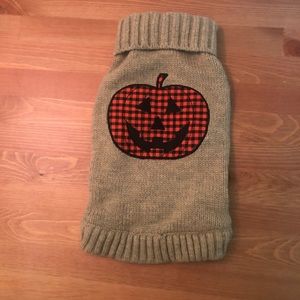 Pumpkin Dog Sweater